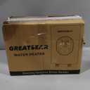 Electric Tankless Water Heater, GREATBEAR 12KW On Demand Water Heater Electric 240V, Point of Use Instant Hot Water Heater, With Self Modulating GT120W White