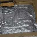 18FT Pool Liner Pad 350G/M Thicker,Seamless Above Ground Pool Liner, Thicker Durable Geotextile Material, Pre-Cut Heavy Duty Round Pool Liner Pad, Puncture Protection,Extend Liner Life(Black)