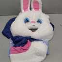 Morph Easter Bunny Costume Adult Rabbit Mascot Dungarees Suit for Easter Costumes Celebrations and Events L