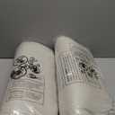 RACE LEAF Patio Chair Cushions 19x19 Inch 4 Pack, Thickened Outdoor Seat Cushions Water Resistant with Non-Slip Ties & Stain Resistant Tufted Design (Beige)