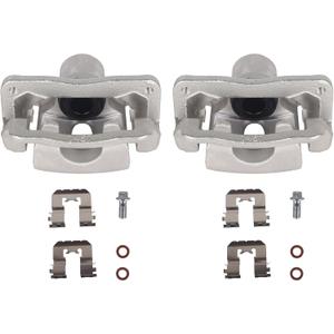 PAROD Rear Disc Brake Caliper Fit for Hyundai Santa Fe 2010-2012, Kia Sorento 2011-2013, with Bracket,Reaplce for 19B6271 19B6270