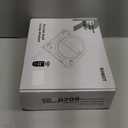 MIXILIN Window Cleaning Robot, 3000Pa Auto Windw Cleaner Robot with Intelligent Path Planning & Edge Detection, Anti-Drop Prtection, Dual Spray, Cleaner Tool for Tiles Railing Glass (White)