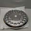 Deluxe Flag Pole Light Solar Powered - 1300 Lumen for Flagpole - Light Up American Flag Outdoor from Dusk to Dawn for 12+ Hours - 100% Coverage Silver Flag Light