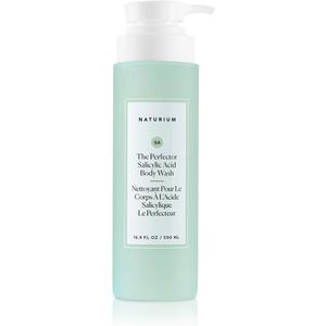 Naturium The Perfector Salicylic Acid Body Wash, Gentle & Smoothing Cleanser, 16.9 oz