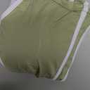 BMJL Women's High Waisted Bikini Sets Sporty Two Piece Swimsuits Color Block Cheeky High Cut Bathing Suits (X-Large)