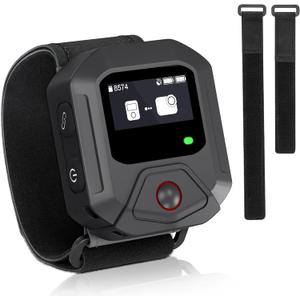 GPS Remote Control for DJI Osmo Action 5 Pro/Action 4,GPS Wireless Remote Controller with Wrist Strap 25M Range Smart Action Accessories Ideal for Outdoor Sports