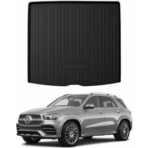 Mixsuper Custom Fit Cargo Liner for Mercedes-Benz GLE Class 2020-2026, All Weather Cargo Mat for Mercedes Benz GLE SUV 5 Passenger, Trunk Mat Anti-Slip Rear Trunk Liner Black