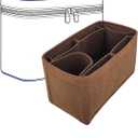 Purse Organizer Insert for Nice Mini/BB; Nice BB Organizer Insert (Brown, Nice BB)