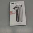 EKO Aroma Touchless Automatic Soap Dispenser for Kitchen and Bathroom, Liquid Hand Soap Dispenser, Water-Resistant and Rechargeable, 9 fl oz (Stainless)