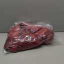 BGment Christmas Red Velvet Curtains 96 Inches for Living Room, Thermal Room Darkening Curtains Sound Reduce Drapes with Back Tab and Rod Pocket for French Door, 2 Panels, 52 x 96 Inch