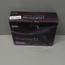 JINRI Hair Dryer, 1875W, 3 Heat & 2 Speed, with Diffuser, with Concentrator, Detachable Air Intake, Ionic Technology & Infrared - Black, Hanging Strap, Non-Foldable JR-108