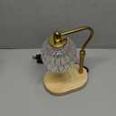 Candle Warmer, Candle Warmer Lamp with Timer & Dimmer Height Adjustable Scented Candles, with 2 * 50W Bulbs for Home Decor Mothers Day(Gold)