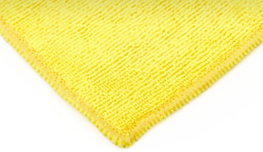 The Rag Company - The Liquid8r - Absorbent 70/30 Blend Microfiber Drying Towel for Cars, Trucks, SUVs, Safe for Detailing + Scratch Free, Twist Loop, 1100gsm, 16in x 16in, Yellow (2-Pack)