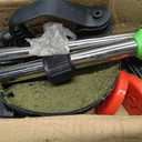 Cordless Weed Wacker with 2 Batteries, Lightweight Electric Grass Trimmer, Adjustable Weed Eater,Weed Erimmer Green