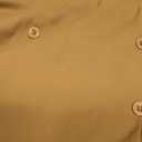 Belle Poque Women Vintage Pleated Skirt with Pockets A Line Midi High Elastic Waist Flared Skirt for Office Daily (Brown)