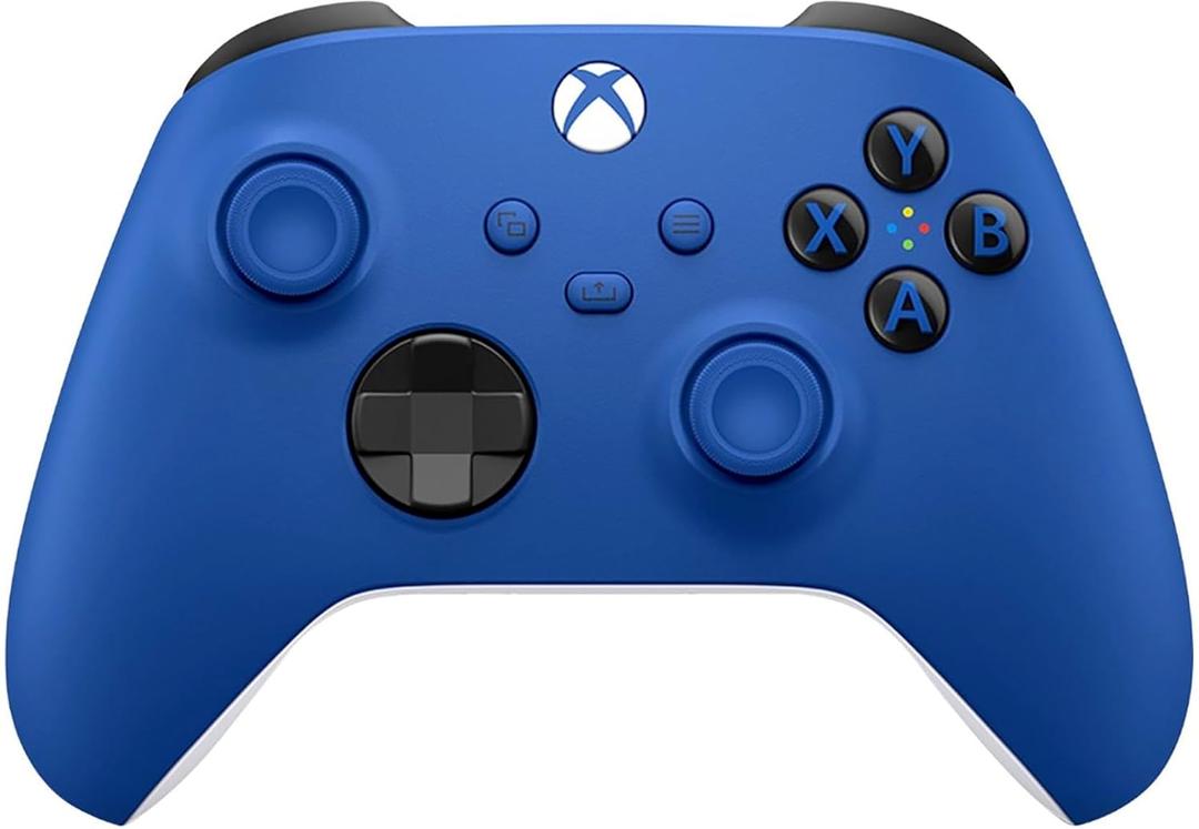 Xbox Wireless Gaming Controller (2025)  Shock Blue  Play on Xbox, Windows, Android, iOS, FireTV Sticks, Smart TVs, VR Headsets