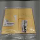 50 Pieces 3-ply Light Yellow Napkins Beverage Napkins Dessert Napkins Disposable Paper Napkins for Wedding Birthday Party Paper Dinner Napkins