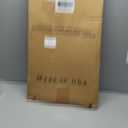Wall Control Pegboard 16in x 32in Horizontal White Metal Pegboard Tool Board Panel