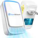 Air Ionizer Negative Ion Air Purifier (2 Pack) - 30 Million Ions/cm Plug In Whisper Quiet Room Purifier for Home, Office, Pet, Bedroom, Kitchen - Portable Air Quality Enhancement Filter