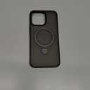 CASEKOO Ultra-Magnetic Stand for iPhone 17 Pro Case [Military Drop Protection] [Compatible with MagSafe] Shockproof Translucent Matte Slim Ring for iPhone 17 Pro Phone Case 6.3", Black