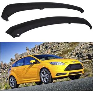 munirater Front Bumper Spoiler Lip Air Chin Splitter Replacement for Focus Sedan/Hatchback 2012 2013 2014 Bumper Valance Deflector Panel Air Dam Left + Right FO1095244C