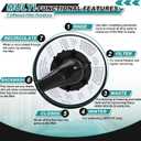 SP0714T Top-Mount Multiport Valve Compatible with Hayward VariFlo, Replacement for Hayward Above-Ground Pro-or VL 210 Series Sand Filter, 1-1/2 Seven Position Control Valve