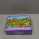 2026 New Easter Gifts Building Set for Kids -12-in-1 Happy Farm Village Building Toy with Prefilled Eggs, Easter Basket Stuffer & Decorations for Boys & Girls 6+, with Farm Animals, Hen & Carrot House