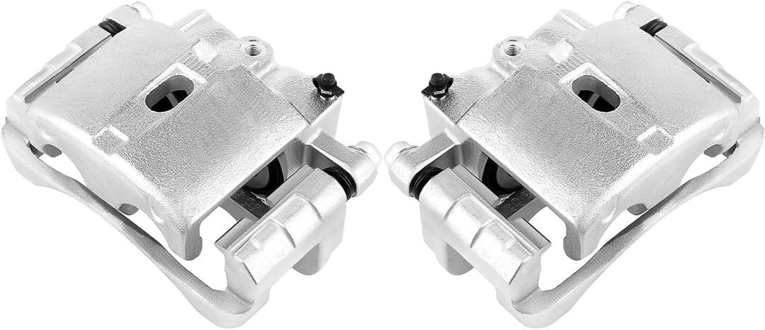 SCITOO 18-B4729 18-B4728 Left & Right Brake Calipers w/Bracket For Cadillac For Escalade 2002-2006, For Chevy For Astro 2003-2005, For GMC For Safari 2003-2005, with 4 Wheel Double Pistons