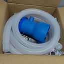 300 GPH ETL Certified Pool Filter Pump for Small Above Ground Pool | Pool Cartridge Filter Pump System with GFCI, Safety & Reliable Water Circulation Pumps - Rapidly Capture Debris - Dark Blue
