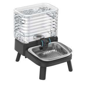 Dog Water Bowl Dispenser for Large Breed with Patent Faucet, 12L/3.2 Gallon