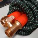 Pocket Hose Ballistic Double UV Edition 25 FT Expandable Garden Hose w/Pocket Pivot Swivel Connector, Anti-Burst Sleeve Reinforced w/Bulletproof Fiber, Lightweight, No-Kink, Compact, AS SEEN ON TV