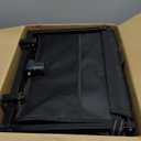 YACONA 3 in 1 Wagons Carts Foldable, 360LBS Lightweight Wagon with All Terrain Wheels, Collapsible Wagon Cart for Grocery, Camping, Beach, Garden & Sports (Black)