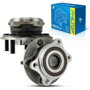 PHILTOP 513354 Front Wheel Hub Assembly Fit for Mazda 3 2014-2018, Mazda C-X-3 2016-2021, 5 Lugs Wheel Hub Bearings