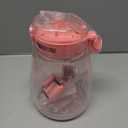 Pink Cute Water Bottles, Upgrade 45oz Water Bottles, Photo Artifact with Shoulder Strap, Suitable for Travel