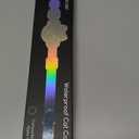 Waterproof Airtag Cat Collar, Breakaway Cat Airtag Collar with Luminous & Reflective Fish Pattern, Lightweight Kitten Collars for Apple Air tag, Hidden GPS Tracker Holder for Cats, Kittens(9-13") (Classic Black)