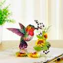 CUTPOPUP Mothers Day Card Pop Up, 6x8in. Humming Bird 3D Pop-up Greeting, Birthday Card for Women, Wife, Grandma, Daughter, Mom & All Occasions (Hummingbird Sunflower)