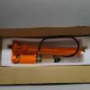 VEVOR 8-Ton Hydraulic Long Ram Jack, Engine Hoist Cylinder with Air Pump & Single Piston, Clevis Base Cylinder for Engine Lifts, Garage/Shop Cranes, Mechanical & Farm Applications (Orange)