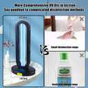Home Disinfection Device,UV Light Sanitizer for Dust Mites, Ultraviolet Light Sanitizer for Room,UVO 254 Lamp,UVC Lamp with Remote Control