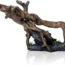 Fish Tank Decorations Aquarium Dcor Resin Artificial Tree Trunk Root (E)