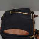 LOVEVOOK 40L Travel Backpack for Women & Men, Airline Approved Carry On Luggage with 3 Packing Cubes, TSA Overnight Bags, Waterproof Personal Item Bag, Weekender Essentials Backpacks fits 17" Laptop (Black-brown)