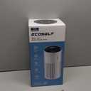 Air Purifiers for Home Large Room Cover Up to 1500 Ft with True HEPA Filter, 20dB Sleep Mode, 360 Air Intake & Outlet, Air Cleaner for Bedroom Pets, 7 Color Light, HAP604, Bright White