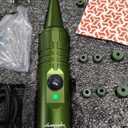 Super-Rechargeable Bore Sight Laser Kit: Professional Green Laser Bore Sighter with 50 Adapters (0.17-12 GA) - Fast Zeroing for Rifle & Pistol | Reliable | Fits All Gun | Wonderful Gift