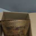 Metal Ice  Galvanized Beverage Tub,Drink Buckets Large Cooler for  Beer Champagne Cocktails for Catering, Bars, Parties, Outdoor Events(Copper-1PC)