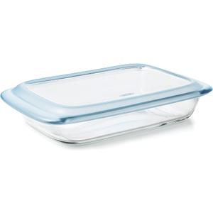 OXO Good Grips Freezer-to-Oven Safe 3 Qt Glass Baking Dish with Lid, 9 x 13