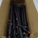 10x7.5Ft Backdrop Stand, Heavy Duty Adjustable Photo Back Drop Stand for Party, Photography, Banner Stand (Includes Six Background Stand Clamps)