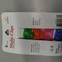 Brite Concepts, Multi-Clips, Plastic, Assorted Bright colors, 5-Count