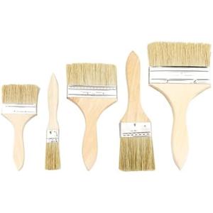 Paint Brush Set 5 Piece Paint Brushs for All Latex and Oil Paints & Stains Home Improvement Interior & Exterior Use