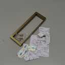 Alise Hand Towel Holder Towel Bar for Bathroom Wall Mounted,Gold Towel Rack for Bathroom Lavatory,8 Inch SUS304 Stainless Steel Towel Rail Towel Hanger for Walls