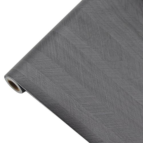 Self Adhesive Wallpaper, Modern Waterproof PVC Wood Grain Sticker Furniture Wardrobe Cabinet Renovation Home Stickers Home Decoration(55" x 24" Inch) Only