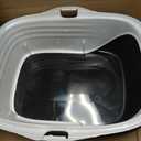 Arm & Hammer Rimmed Cat Litter Box with High Sides and Microban, Made in USA